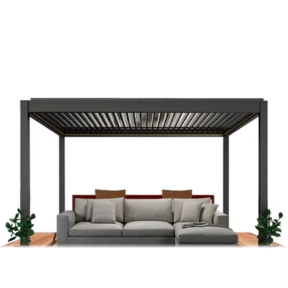Smart Garden Electric Pergola - Inteligentna pergola elektryczna OneAlu, automatyczna, rozsuwana
