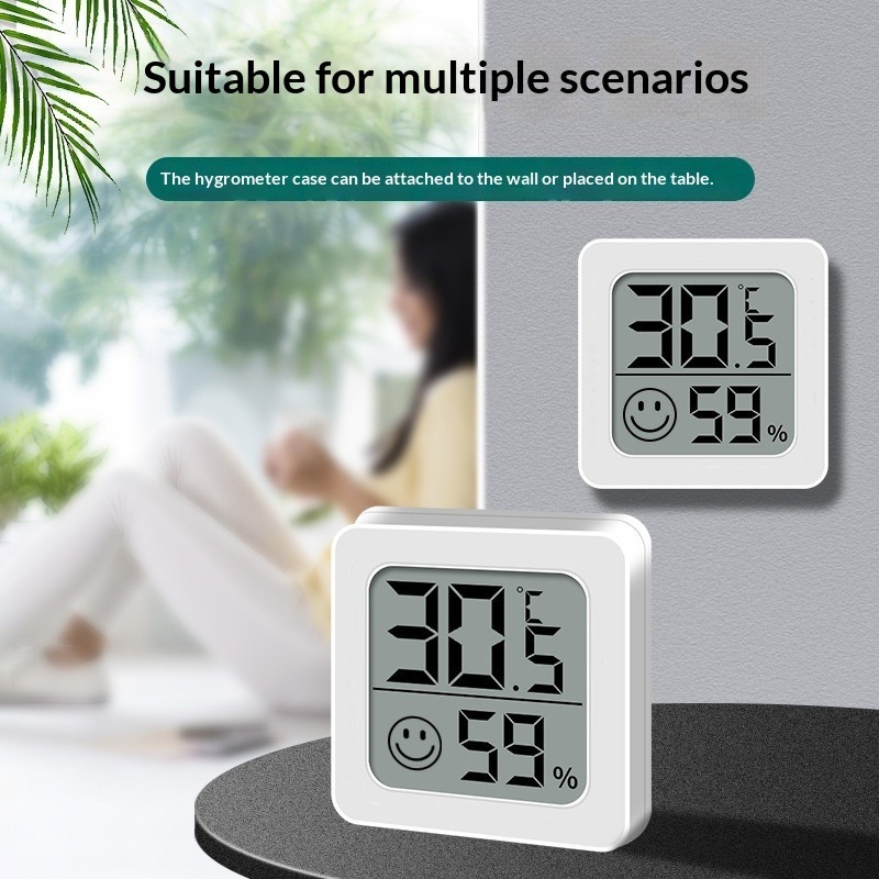 Garden Weather Station - 1/3 SZT. Mini Cyfrowy Termometr LCD