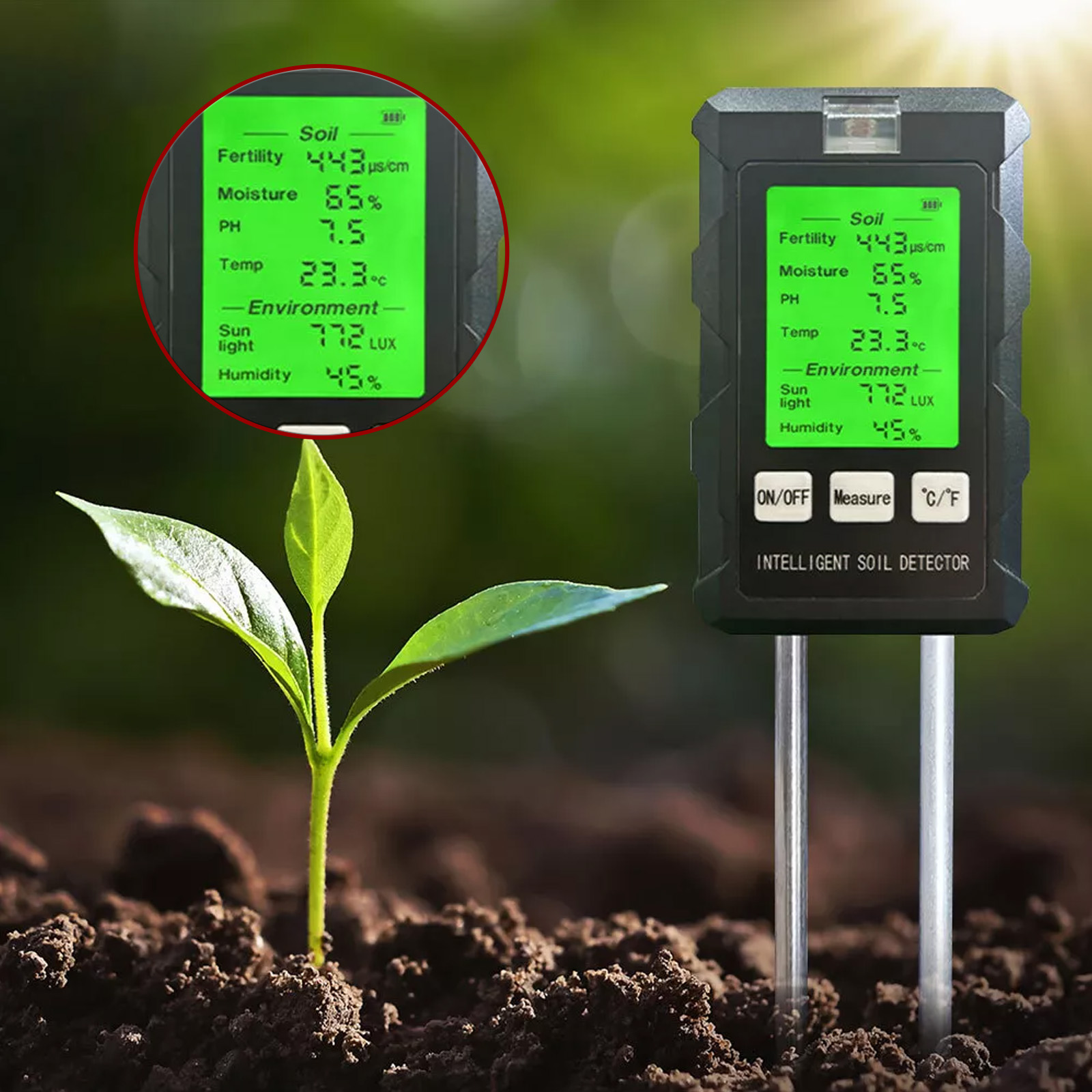 Soil Test Digital - 【Nowość 2026】Wysokiej Dokładności Tester PH Gleby