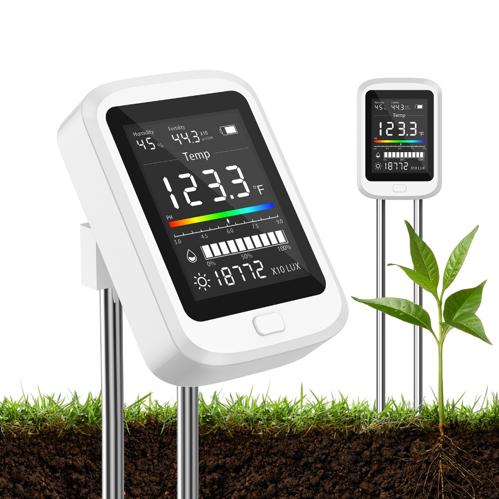 Soil Test Digital - Zestaw do testowania gleby 6 w
