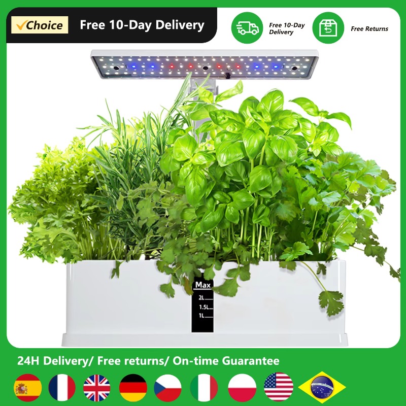 Smart Garden Indoor - 9-komórkowy inteligentny system hydroponiczny do uprawy