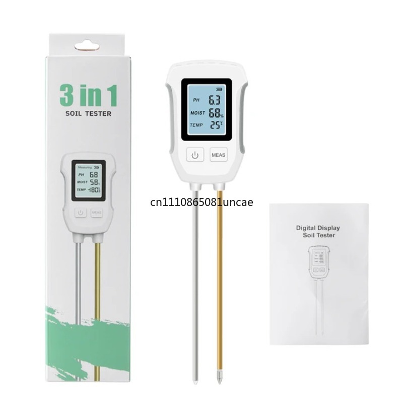 Soil Test Digital - Cyfrowy tester gleby 3 w 1: