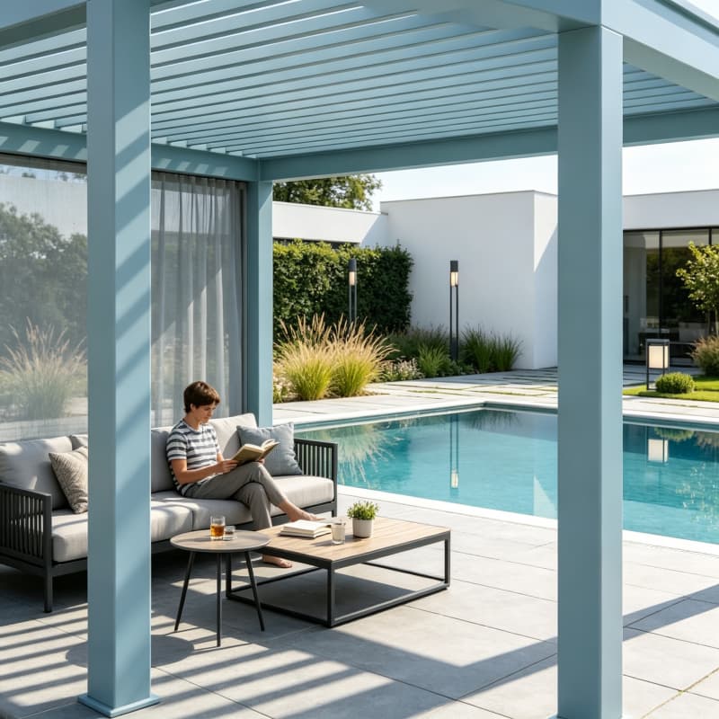 Smart Garden Electric Pergola - Inteligentna Elektryczna Pergola Aluminiowa z Motorowymi