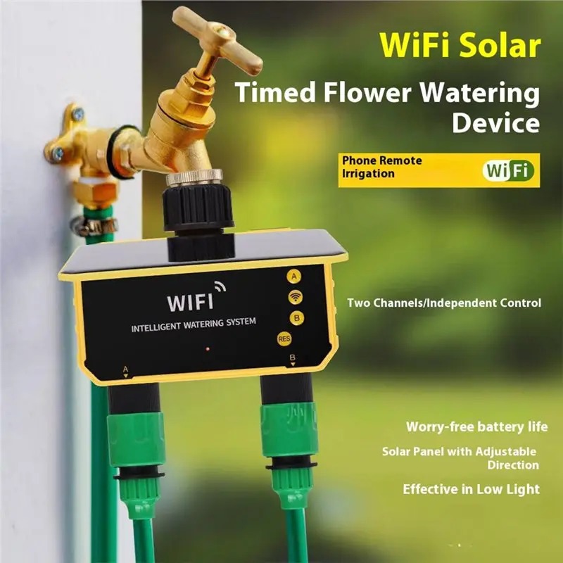 1/2 Wyjścia WIFI Solarny Stero – Smart Garden Accessories recenzja i cena