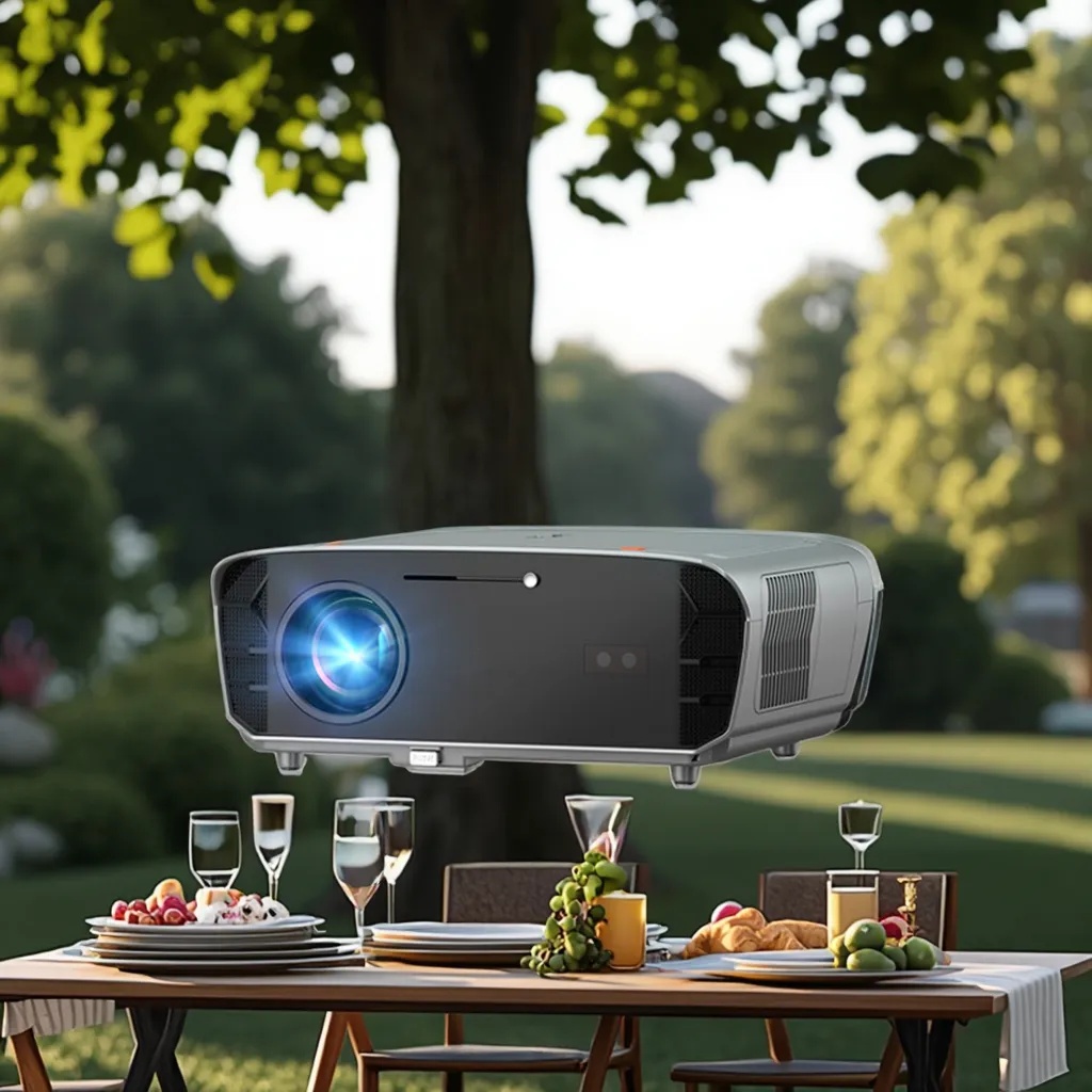 Projektor 4K z Google Smart Wi – Smart Garden Video recenzja i cena