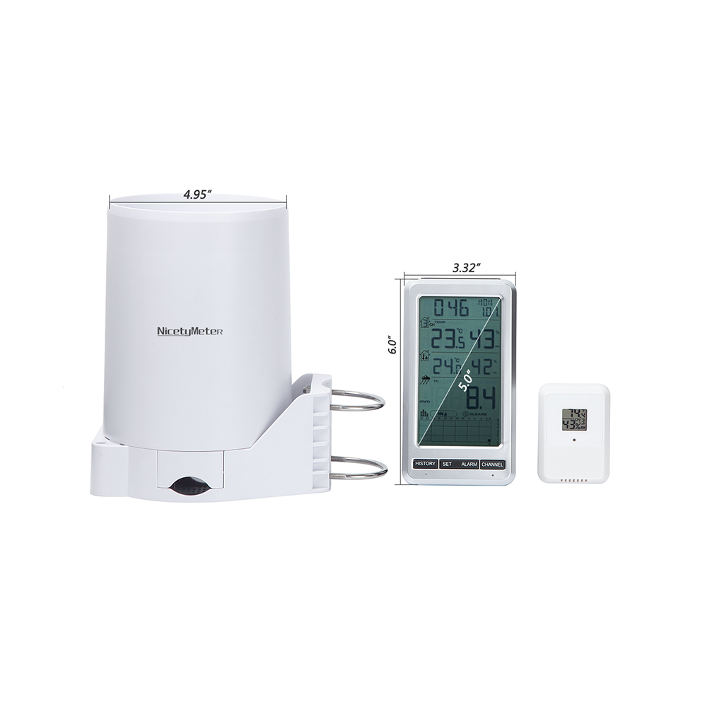 0206 RF 433MHz Bezprzewodowy P – Garden Weather Station recenzja i cena