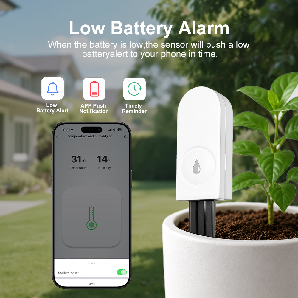 Czujnik wilgotności gleby Zigb – Smart Garden Indoor recenzja i cena