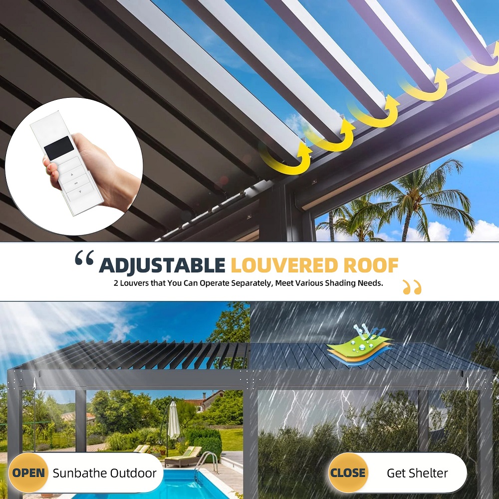 Personalizowany, nowoczesny, s – Smart Garden Electric Pergola recenzja i cena