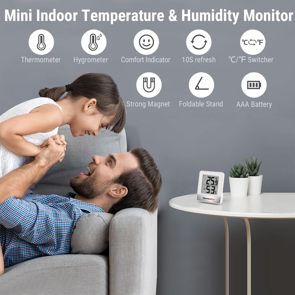 ThermoPro TP49 Mini stacja pog – Garden Weather Station recenzja i cena