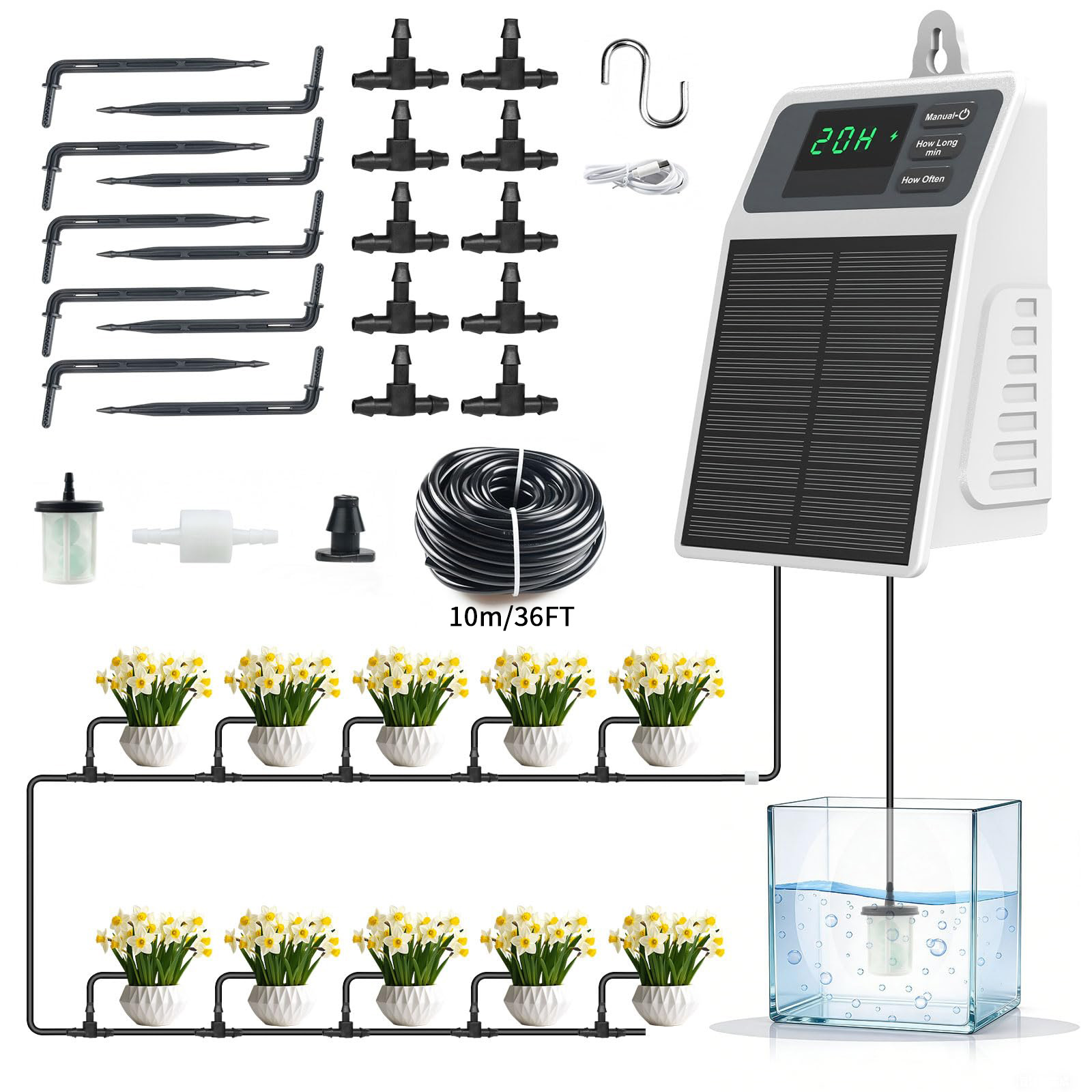 Ulepszony solarny system nawad – Smart Garden Project recenzja i cena