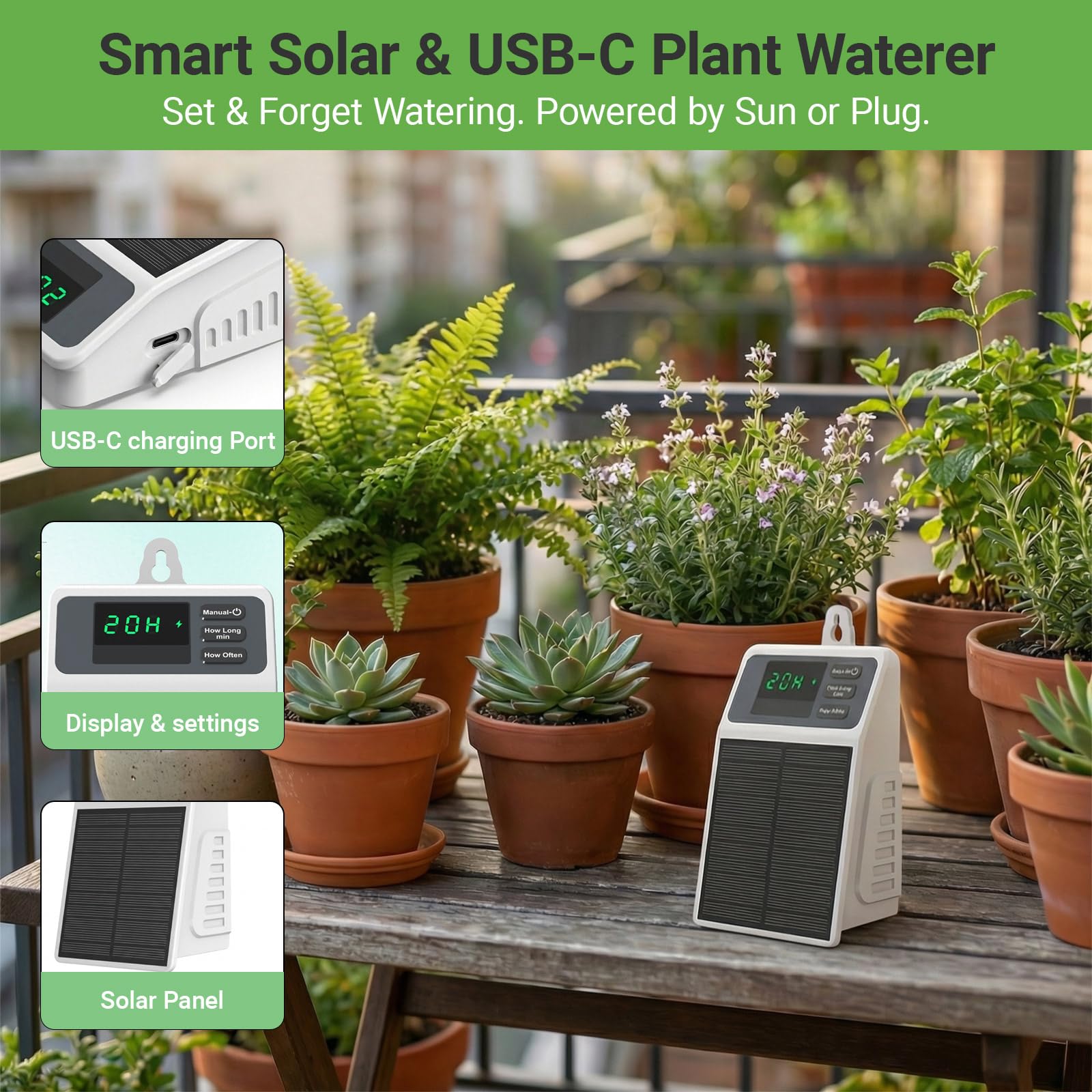 Ulepszony solarny system nawad – Smart Garden Project recenzja i cena