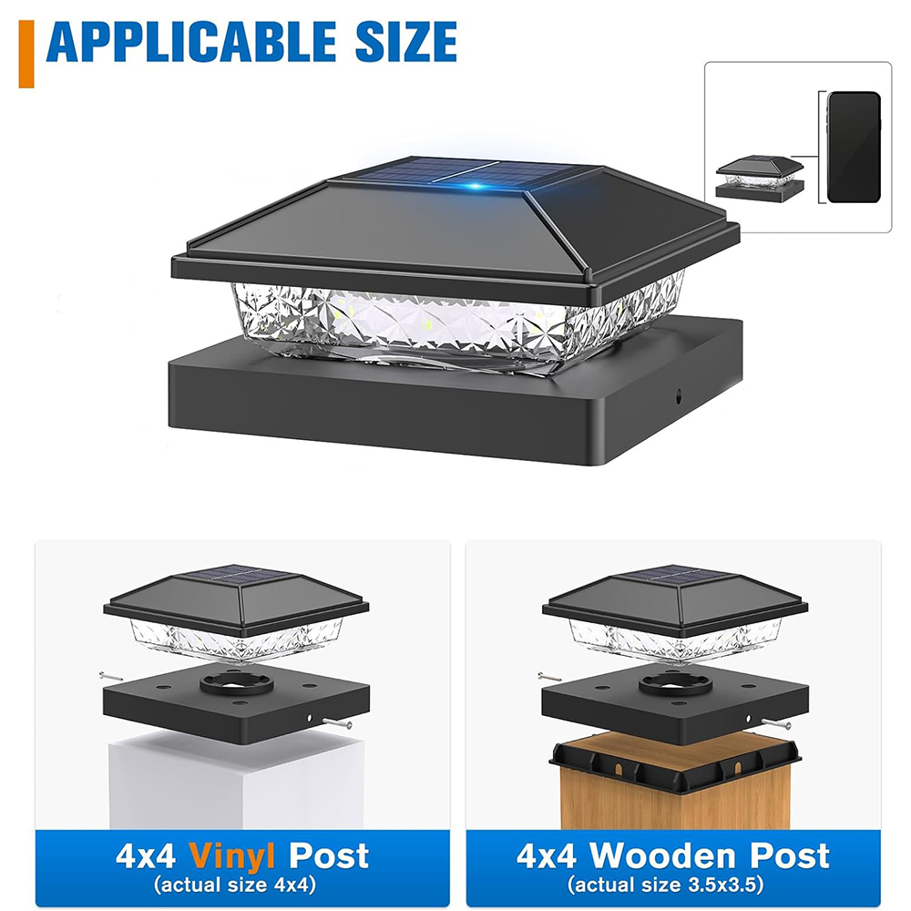 6/12X Zewnętrzne solarne lampk – Smart Garden Gate recenzja i cena