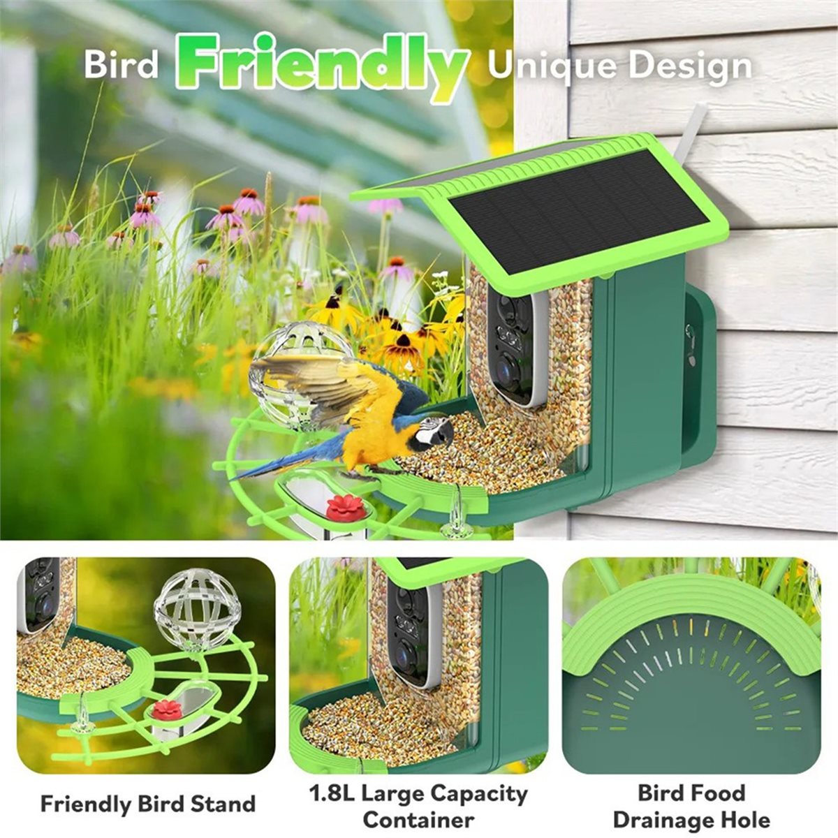 Inteligentna kamera do karmnik – Smart Garden Video recenzja i cena