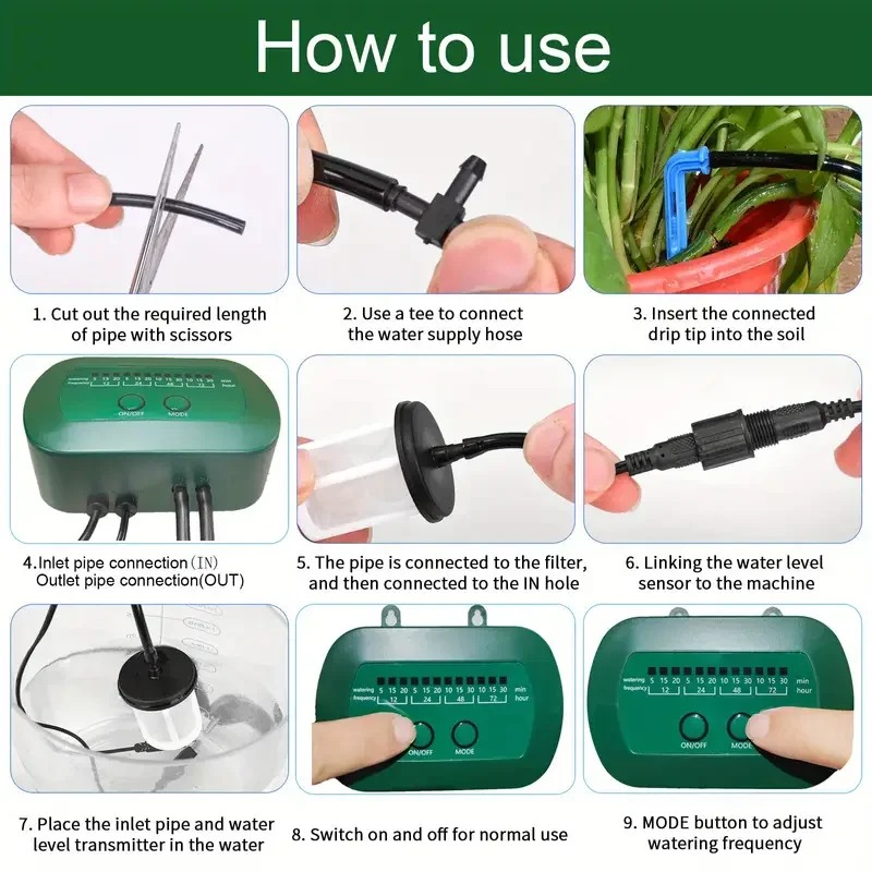 Inteligentny zestaw do nawadni – Smart Garden Accessories recenzja i cena