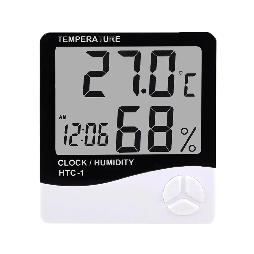 Wewnętrzny cyfrowy termometr i – Garden Weather Station recenzja i cena