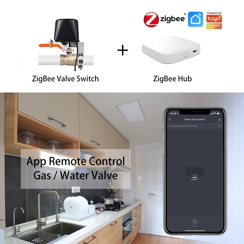 ZigBee zawór wodny/gazowy Syst – Smart Garden Gate recenzja i cena