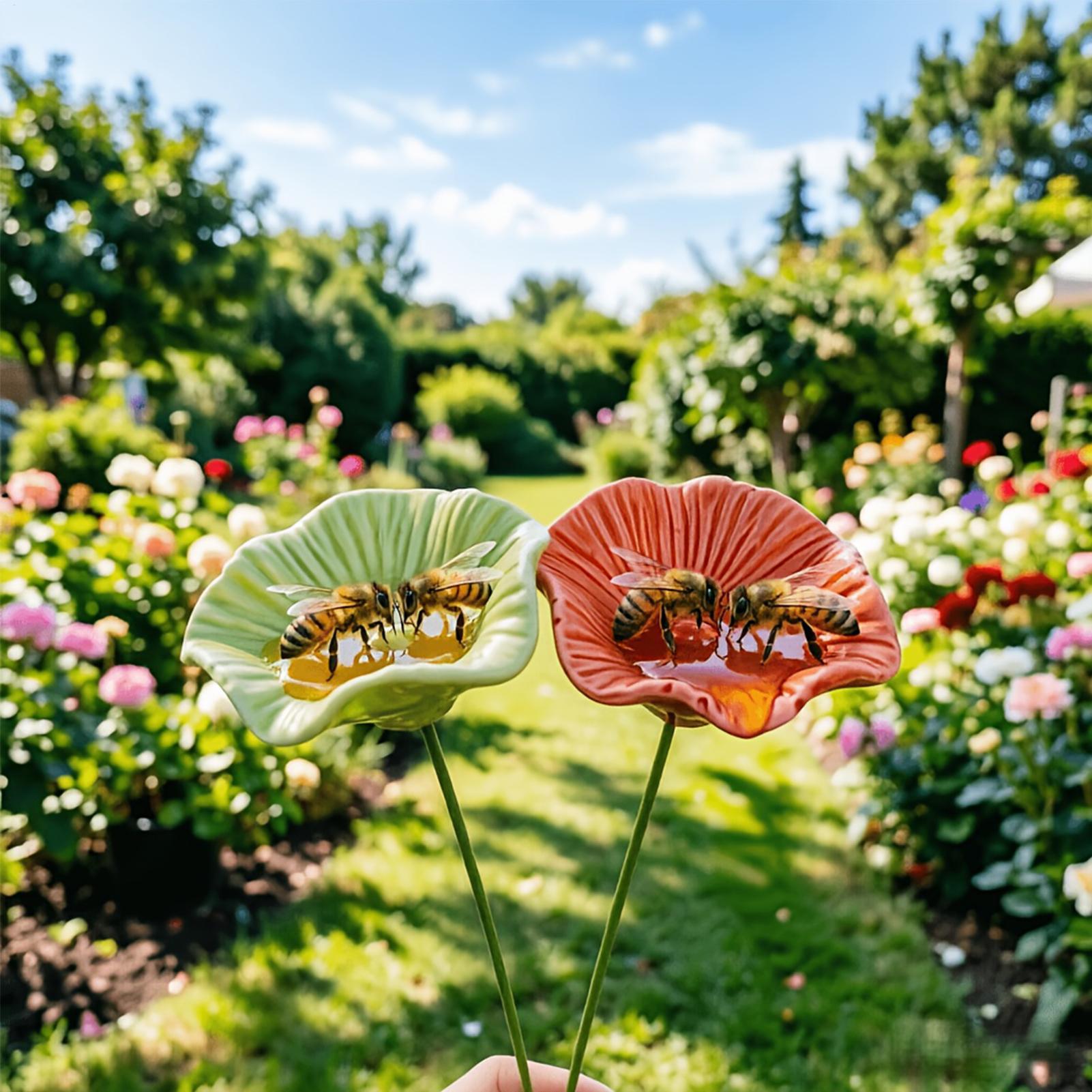 4 szt. Ceramiczne miski na wod – Garden Weather Station recenzja i cena
