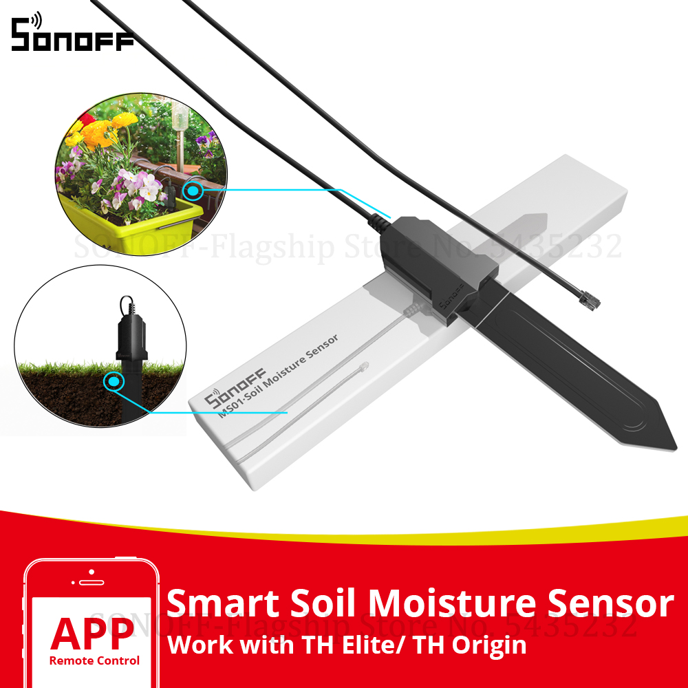 SONOFF MS01 czujnik wilgotnośc – Smart Garden Test recenzja i cena
