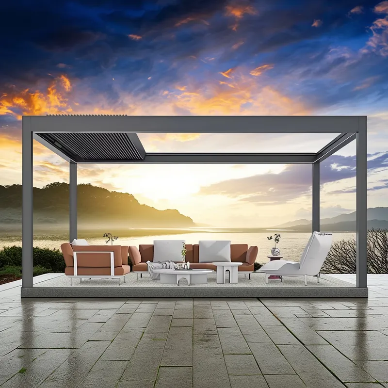 Elektryczna pergola ogrodowa F – Smart Garden Electric Pergola recenzja i cena