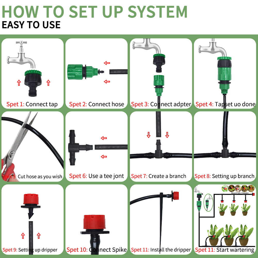 System nawadniania mikro kropl – Smart Garden Project recenzja i cena